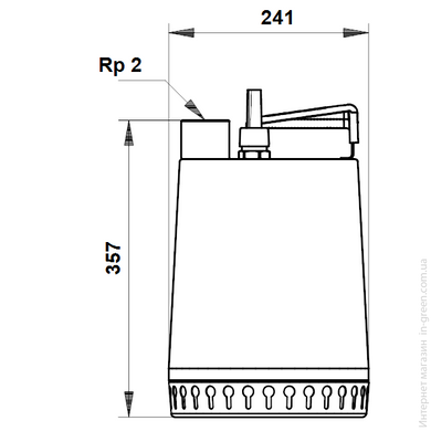 Насос для брудної води GRUNDFOS Unilift AP12.50.11.A1 1x2 (96001965)