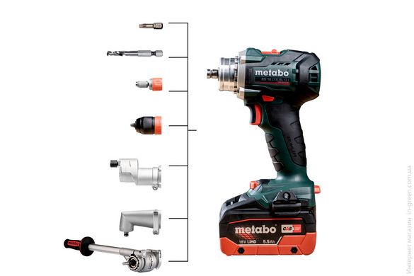 Акум.дриль-шурупокрут METABO BS 18 LTX BL Q I (602359850)