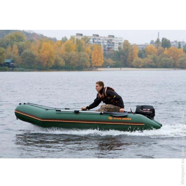 Моторная надувная лодка KOLIBRI КМ-360D PROFI