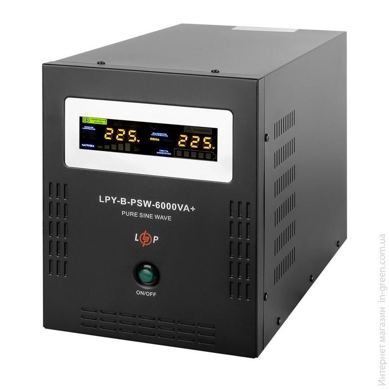 ИБП с правильной синусоидой 48V LPY-B-PSW-6000VA+(4200Вт)10A/20A