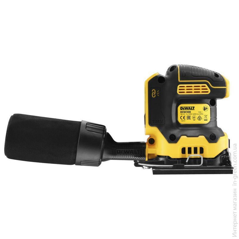 Шліфмашина вібраційна DEWALT DCW200NT