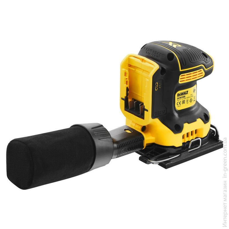 Шліфмашина вібраційна DEWALT DCW200NT