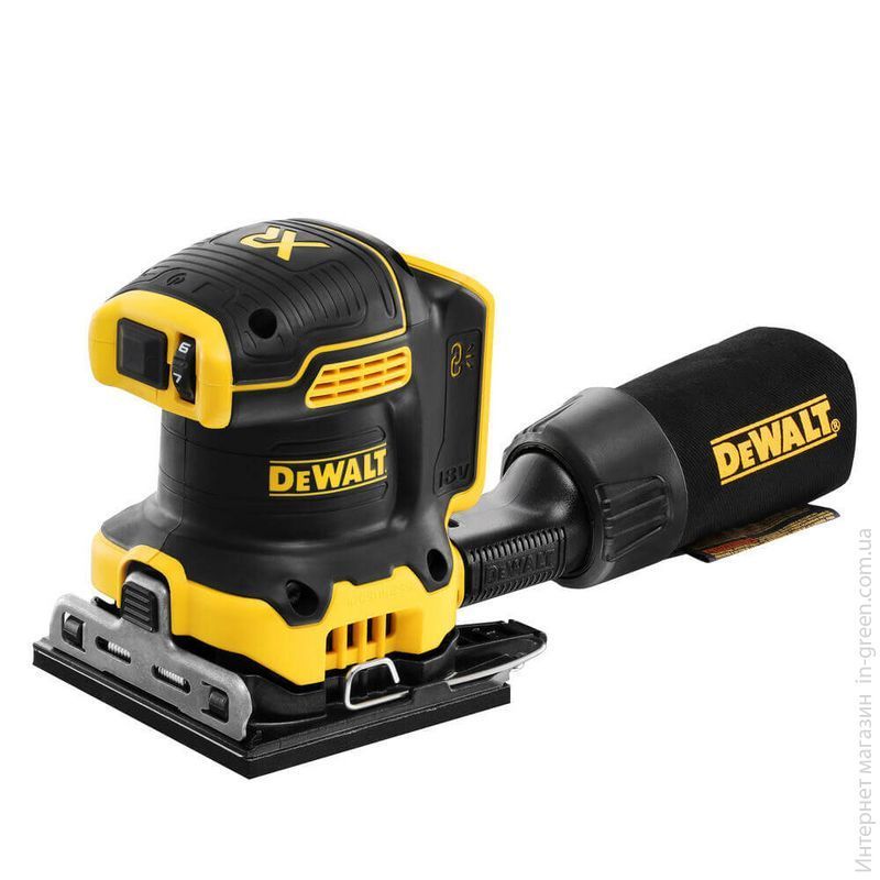 Шліфмашина вібраційна DEWALT DCW200NT