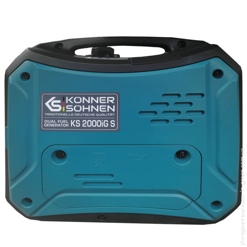 Інверторний газо-бензиновий генератор Konner&Sohnen KS 2000iG S