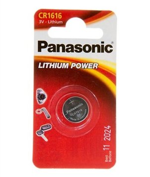 Батарейка Panasonic CR 1616 BLI 1 LITHIUM