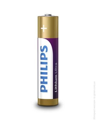 Батарейка Philips Lithium Ultra (FR03LB4A/10) AAA літієва блистер