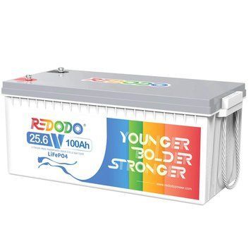 Аккумуляторная батарея Redodo LiFePO4 25.6V 100Ah BMS