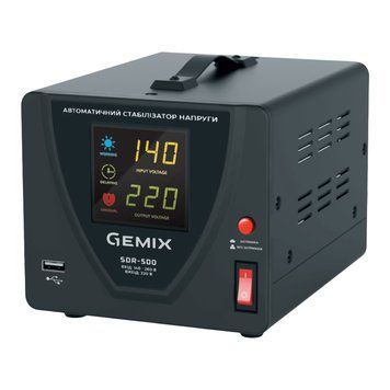 Стабилизатор напряжения Gemix SDR-500