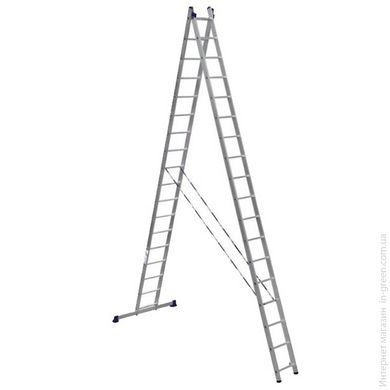Алюминиевая двухсекционная лестница Virastar 6218