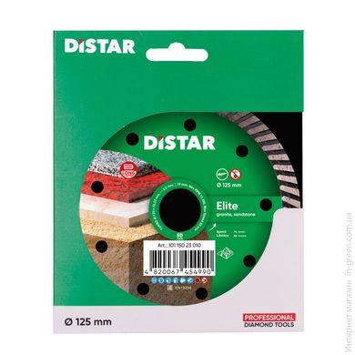 Distar Круг алмазний відрізний Turbo 125x2,2x9x22,23 Elite (10115023010)