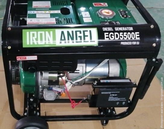 Генератор Iron Angel EGD 5500 E