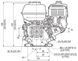 Двигун бензиновий HONDA GX120UT3 SG24 SD Фото 5 з 7