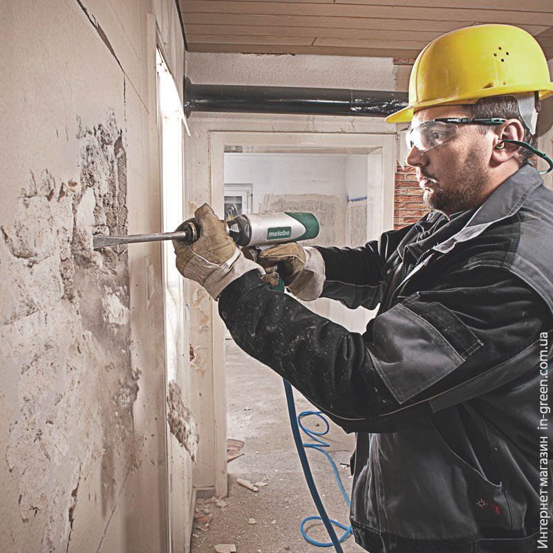 Пневматический отбойный молоток METABO DMH 290 SET