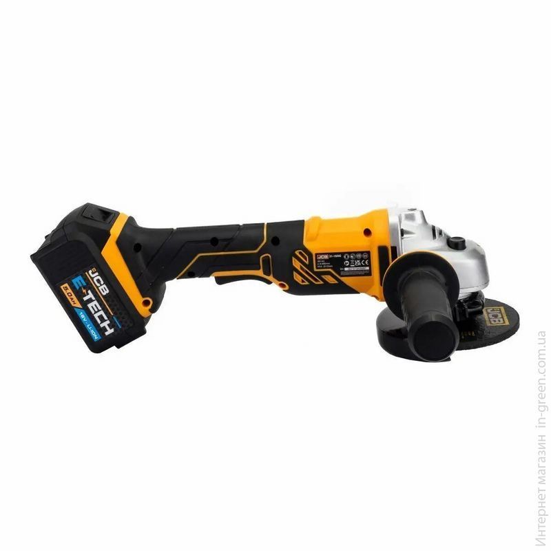 Акумуляторна кутова шліфмашина (болгарка) JCB Tools JCB-18AG-5BG-E