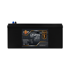 Аккумулятор LP LiFePO4 12V (12,8V) - 460 Ah (5888Wh) (BMS 150A/75А) пластик