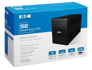 Джерело безперебійного живлення (ДБЖ) EATON 5E 650VA, USB, DIN