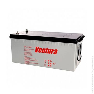 Аккумуляторная батарея VENTURA GPL 12V 200Ah (522 * 238 * 238мм), Q1