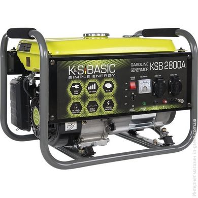 Генератор бензиновий Konner&Sohnen Basic KSB 2800A