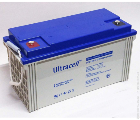 Аккумулятор GEL Ultracell UCG120-12