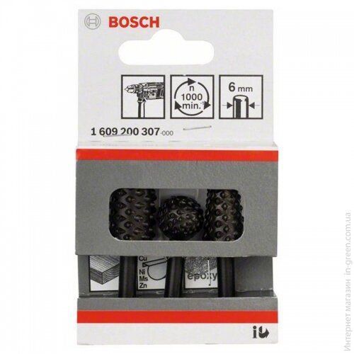 3 ручные фрезы SET BOSCH (1609200307) (1609200307)