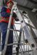 Шарнірні сходи-драбина VIRASTAR ACROBAT 4x3 ступенів (VTL143) Фото 6 з 7