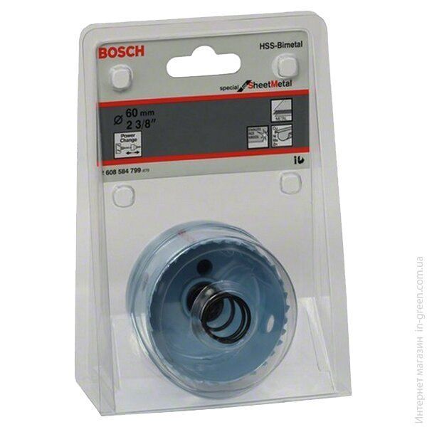 Коронка Sheet Metal 60 мм BOSCH (2608584799)