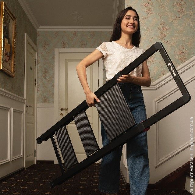 Драбина алюмінієва Black Slim STORM INTERTOOL LT-5002