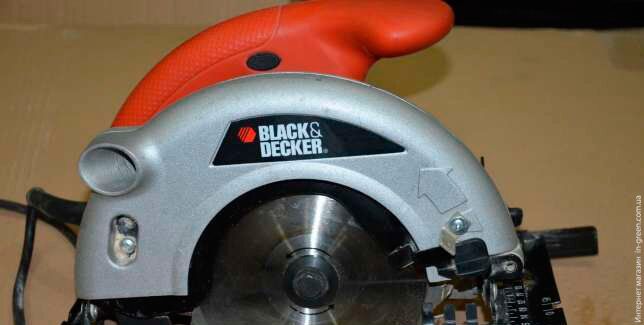 Пила дисковая по дереву BLACK&DECKER CD601