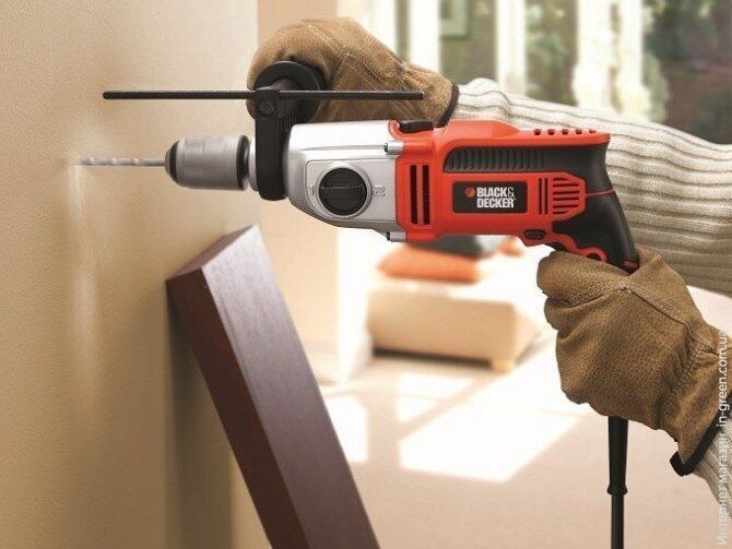 Дрель ударная BLACK&DECKER KR8542K