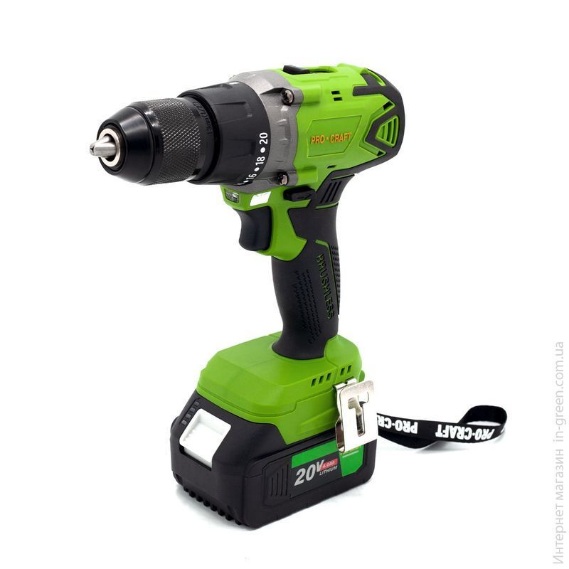 Шуруповерт PRO-CRAFT Industrial PA18BL Extra