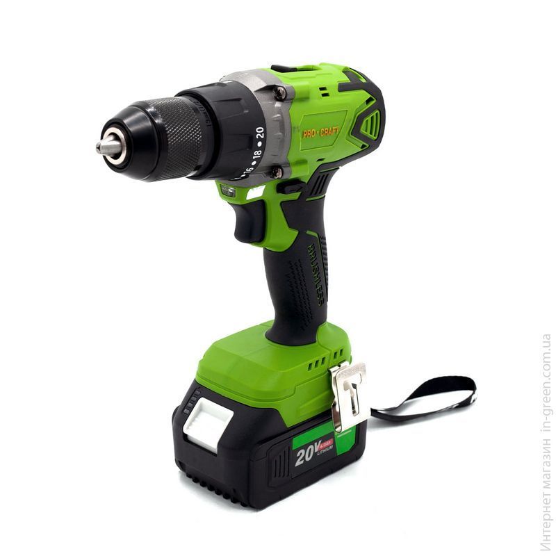 Шуруповерт PRO-CRAFT Industrial PA18BL Extra