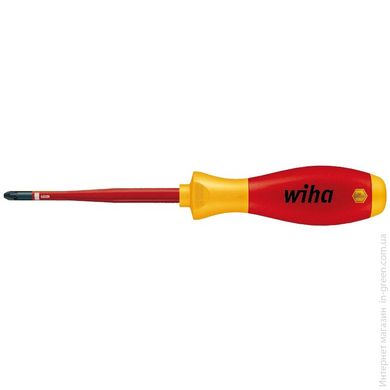 Отвертка диэлектрическая WIHA W35394 Soft Finish Slim Fix PH2 х 100