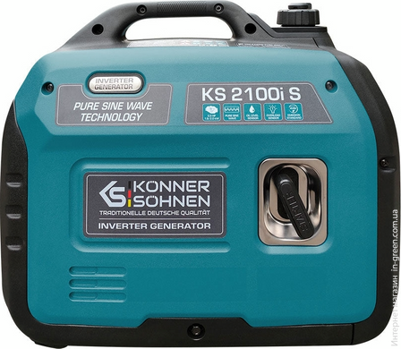 Генератор бензиновий інверторний Konner&Sohnen KS 2100IS