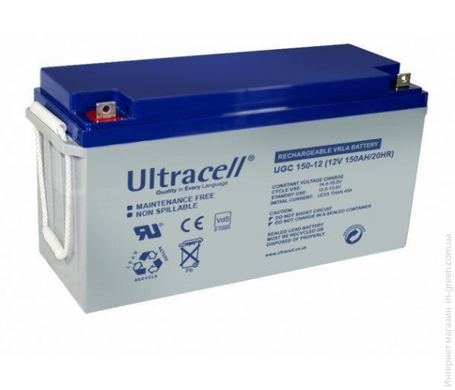 Аккумулятор GEL Ultracell UCG150-12