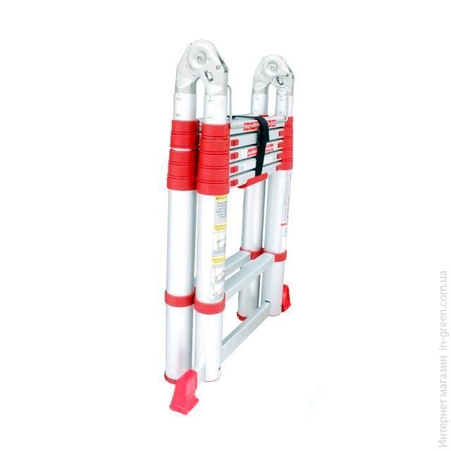 Лестница универсальная телескопическая INTERTOOL LT-3039