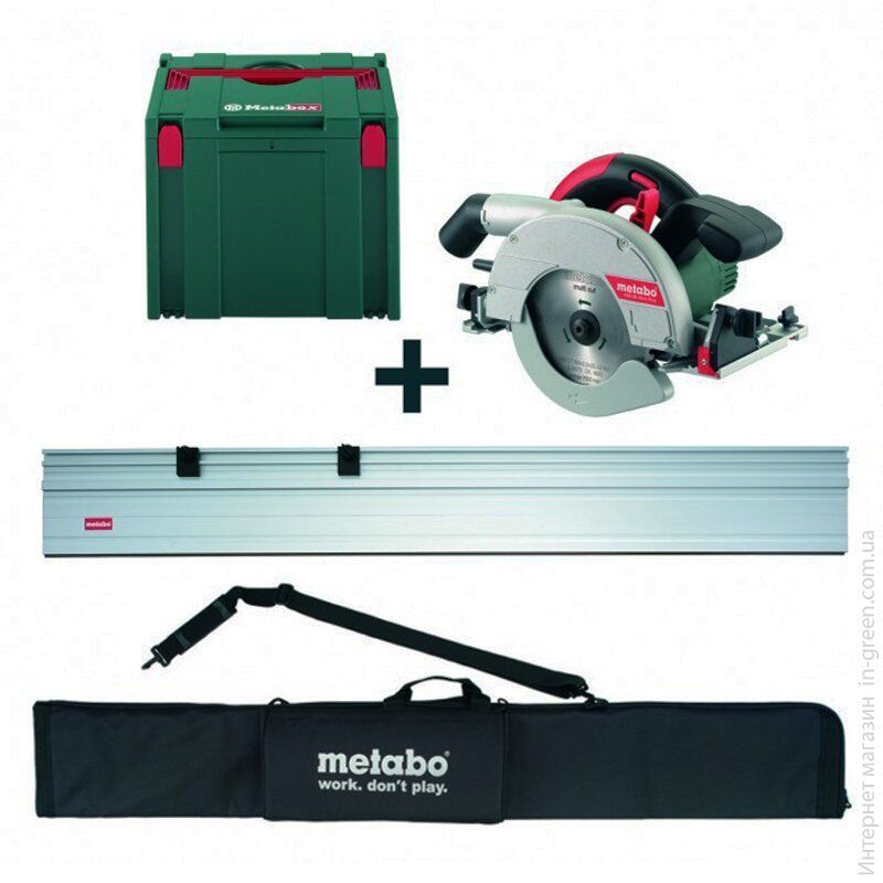 Пила дисковая METABO KSE 55 VARIO PLUS+METABOX