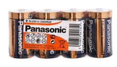 Батарейка Panasonic ALKALINE POWER D Shrink 4