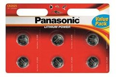 Батарейка Panasonic CR 2025 BLI 6 LITHIUM