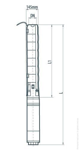 Глубинный насос SPRUT 6SP17-26