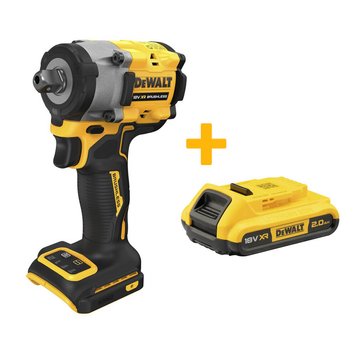 Гайковерт ударный аккумуляторный DeWALT DCF922N Аккумуляторная батарея DCB183