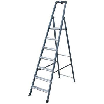 Стремянка анодированная Krause SePro 8
