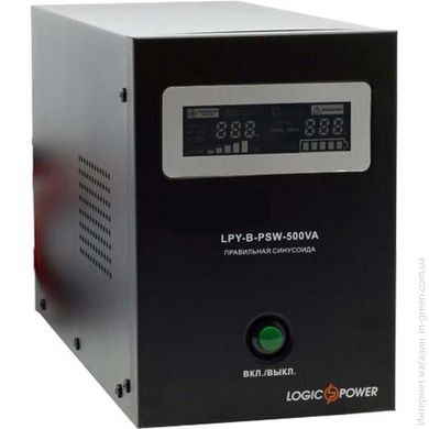 Источник бесперебойного питания Logicpower LPY-B-PSW-500VA (350Вт) с правильной синусоидой под 12V
