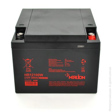 Акумуляторна батарея MERLION HR12100W