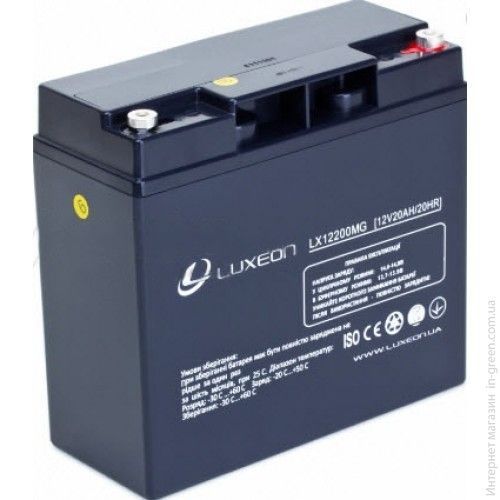 Аккумулятор мультигелевый LUXEON LX12-20MG
