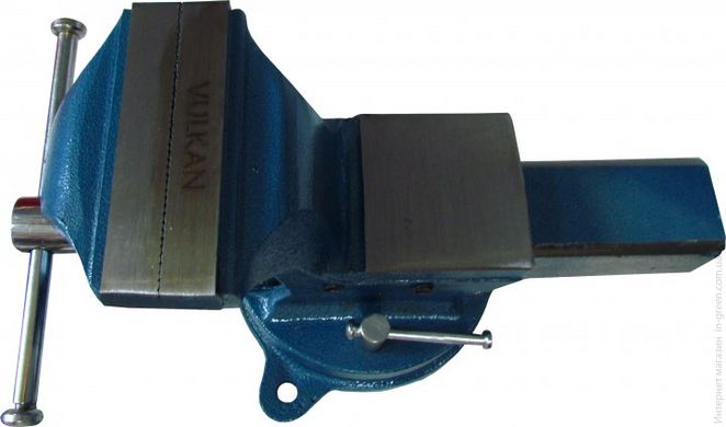 Тиски слесарные VULKAN 125 мм чугунные поворотные PROFI