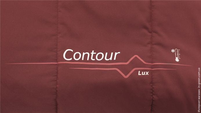Спальный мешок OUTWELL Contour Lux Reversible/-3°C Red Left (230367)