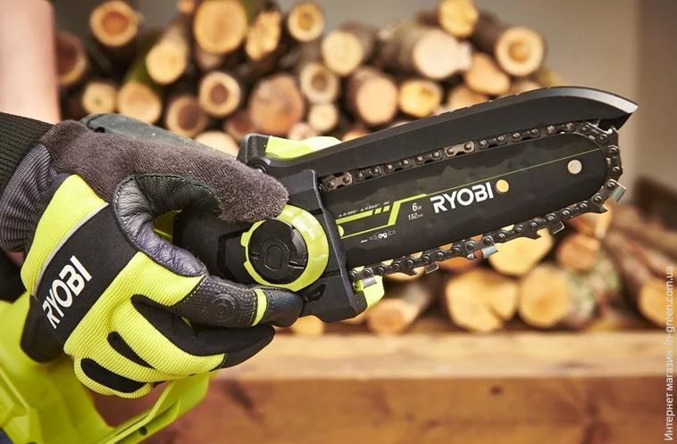 Пила цепная аккумуляторная Ryobi ONE+ HP RY18PSX15A-120T (5133005899)