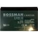 Гелевий акумулятор BOSSMAN 6DZM12 Фото 1 з 4
