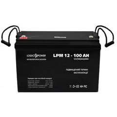 Акумулятор кислотний LogicPower LPM 12-100 AH