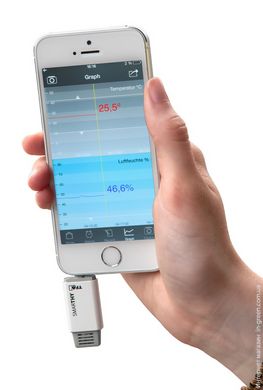 Термогигрометр для смартфонов TFA "SMARTHY" (IOS и Android) (30503502)
